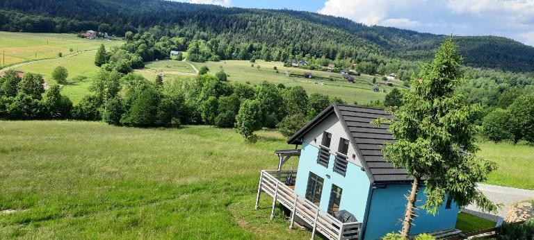 DOMEK NIEBIESKI W BESKIDZIE MAŁYM - Bed and Breakfast Ślemień