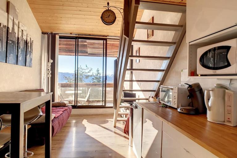 Appartement duplex et terrasse superbe vue avec garage - B&B Font-Romeu-Odeillo-Via