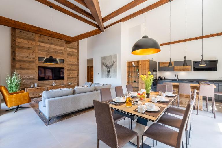 Appartement standing "Ouréa" pour 8 personnes, navette 100m - B&B Saint-Jean-de-Sixt