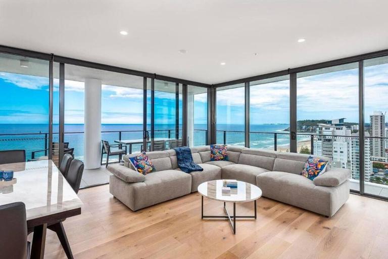 Luxury 3 Bedroom High Floor Ocean View Apartment - Ferienwohnung Gold Coast
