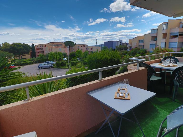 Confortable T3 avec terrasse et accès plage à Sète - FR-1-472-201 - Ferienwohnung Sète