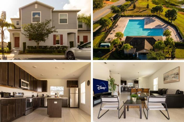 Bright Davenport Family Townhome near Disney - Bed and Breakfast Davenport