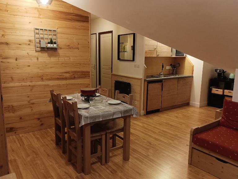 Studio Villar d'Arene Résidence la Meije Blanche - Chambres d'hôtes Villar-d'Arêne