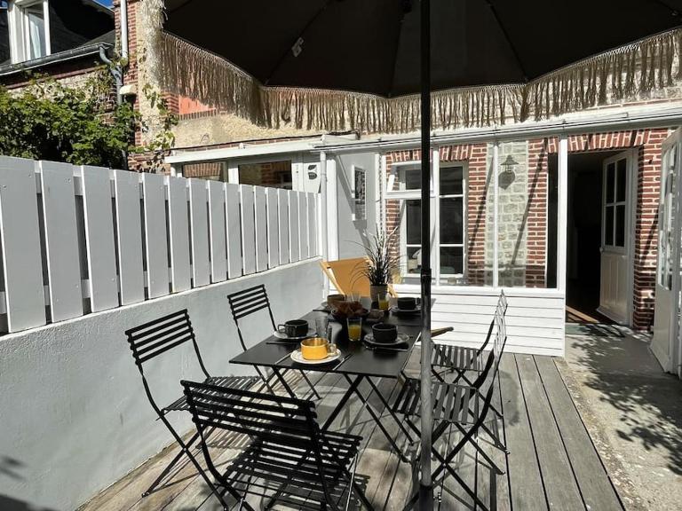 Le Cabanon de Paulo - 350m Plage - Terrasse ext - Chambres d'hôtes Étretat