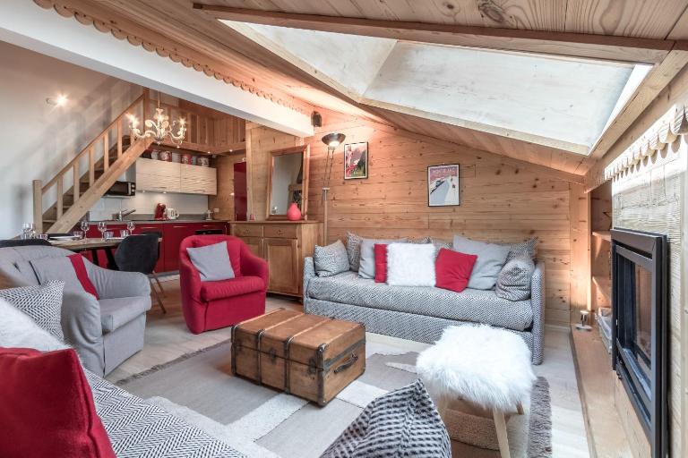 Grand Balcon 3 - Calme - Vues - Cosy - Bed and Breakfast Les Houches