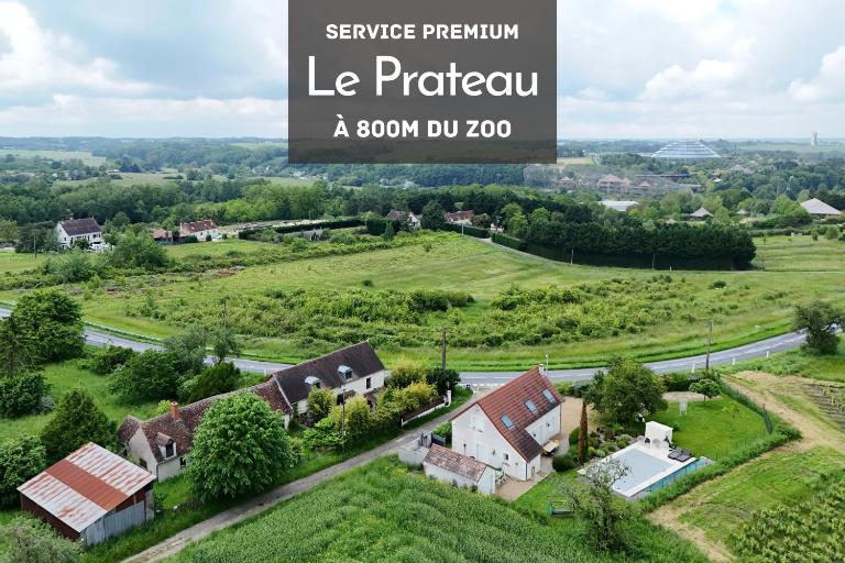 Le Grand Prateau - à 800m du Zoo - B&B Saint-Aignan