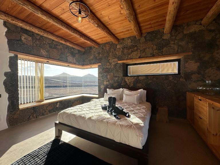 Casita Tahona con vistas de infarto al mar y volcanes con absoluta privacidad - B&B Parque Holandes