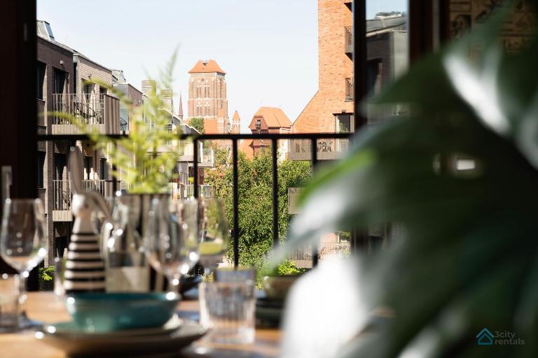 Elegancki Apartament 3city Blisko Rzeki w Gdańsku by Noclegi Renters - Bed and Breakfast Gdansk