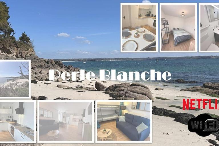 T2 de Charme Rénové à Beg-Meil, À 250m de la Plage - Ferienwohnung Fouesnant