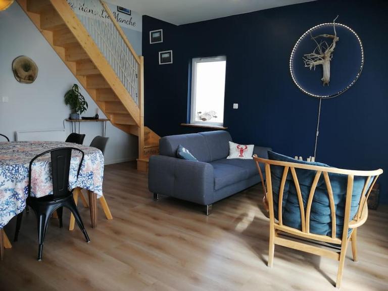 Les Ganivelles, maison à 350 m de la plage - B&B Bretteville-sur-Ay