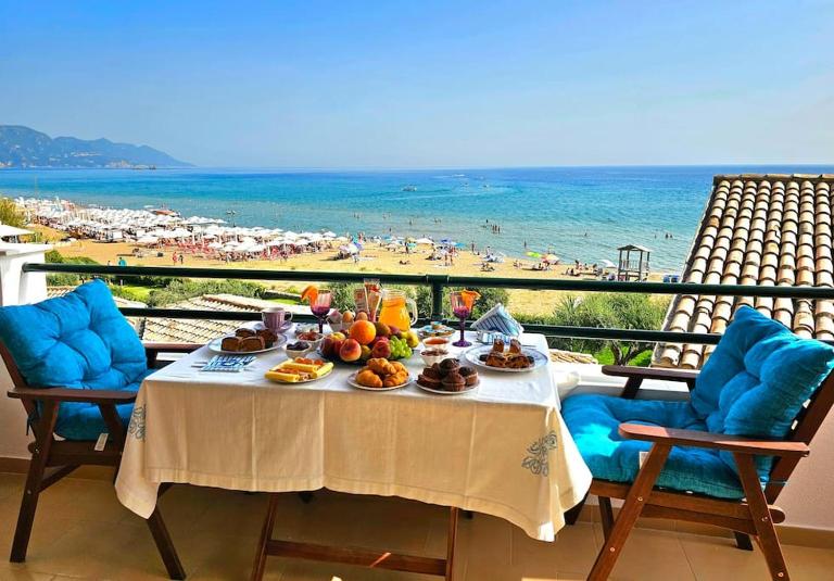 Breeze Beach Apartment Glyfada - B&B Corfú