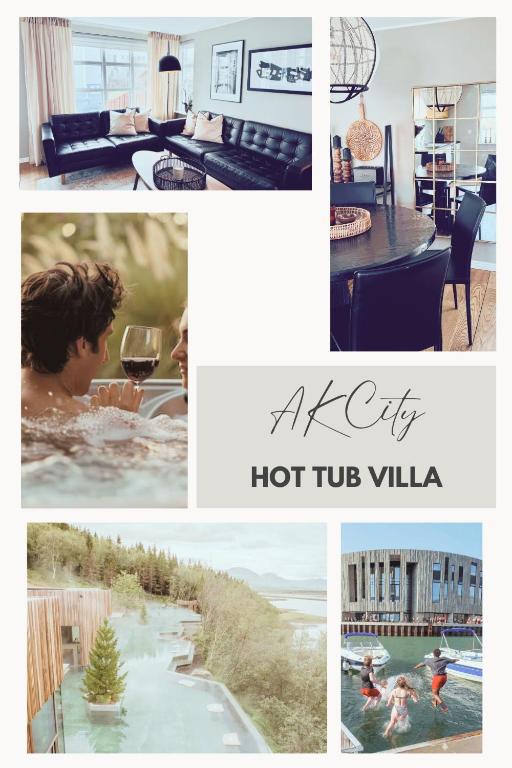 AK Center - Hot Tub Villa - B&B Akureyri
