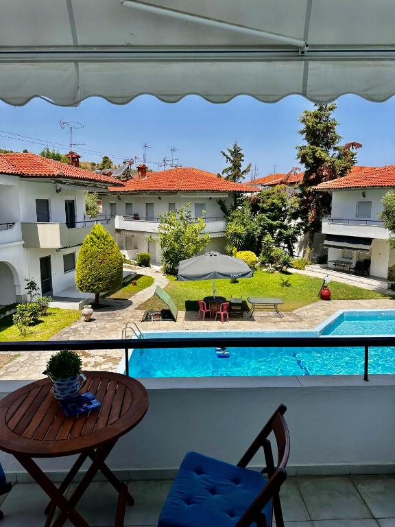 Palm trees apartment - B&B Pefkochóri