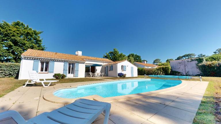 Villa Terre et Mer avec piscine privee - B&B LAiguillon-sur-Vie