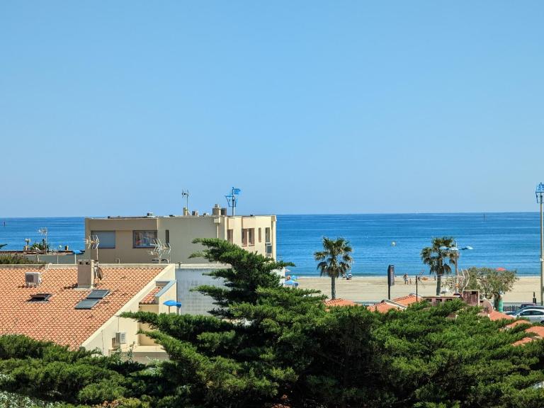 Charmant T2 traversant, plage à 100m, balcon, bien équipé, idéal 4 personnes - FR-1-797-3 - B&B Port-La Nouvelle