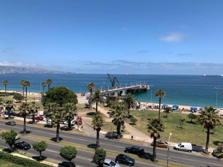 BELLO DEPARTAMENTO ESPECTACULAR ViSTA AL MAR - Ferienwohnung Viña del Mar