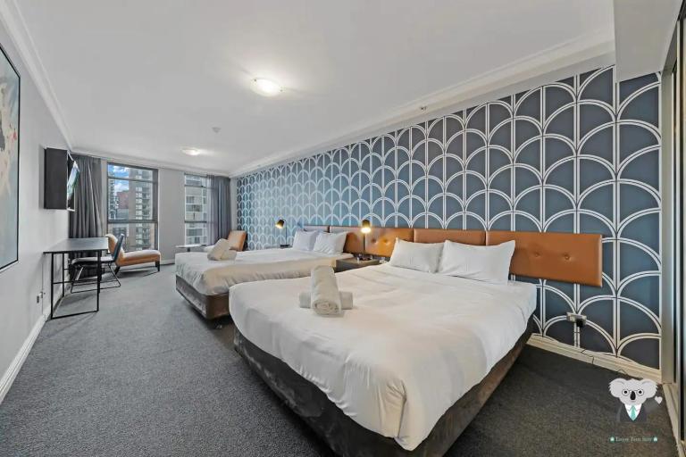 KozyGuru | Sydney CBD | 2 Bed Studio - Chambres d'hôtes Sydney