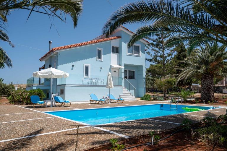Villa Blue Horizon- Creta - Ferienwohnung Sfakáki