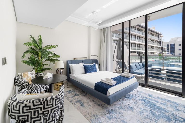 Cozy Studio with sun terrace - Chambres d'hôtes Dubaï