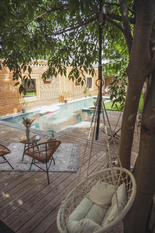 La Domitia - Maison d'hôtes, massages & bien-être - Ferienwohnung Montbazin