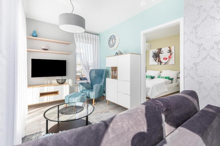 Apartament z Garażem! Kołobrzeg -Rybacka przy Ścieżce Rowerowej - B&B Kołobrzeg