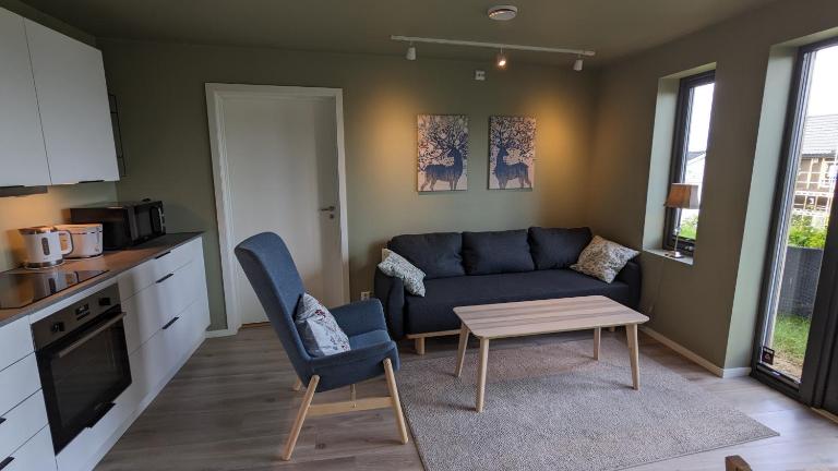 New and fresh apartment, free parking and ocean view - B&B Trondheim