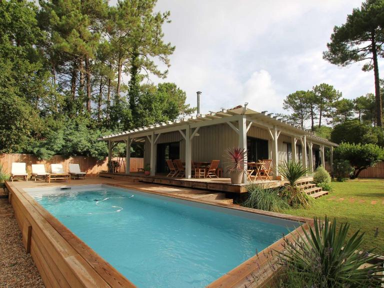 Villa rénovée avec piscine chauffée, proche plage, idéale famille et amis - FR-1-736-36 - Chambres d'hôtes Lège-Cap-Ferret