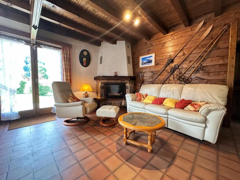 Chalet familial avec jardin et cheminée, animaux acceptés - FR-1-624-67 - B&B Samoëns