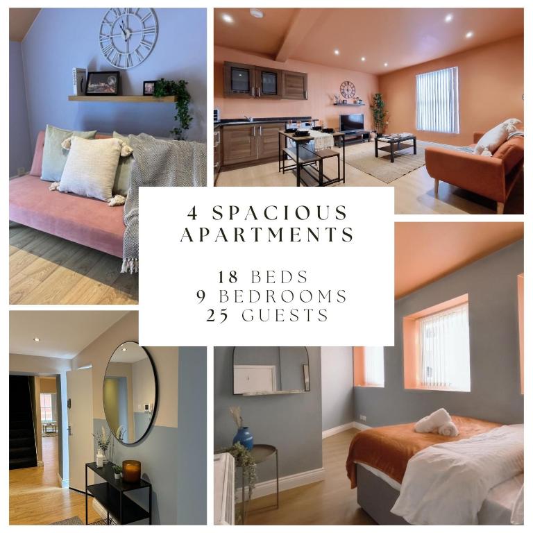 Birmingham City Stay Apartments - Chambres d'hôtes Birmingham