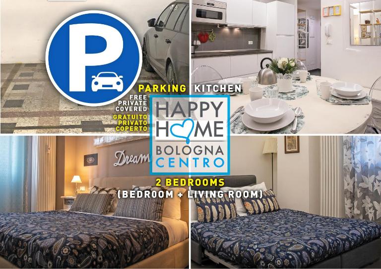 Happy Home Bo Centro FREE PRIVATE PARKING - Chambres d'hôtes Bologne