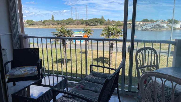 Résidence Amourêva,T2, vue LAGON, proche mer, parking, clim, piscine - B&B Le Cap d'Agde