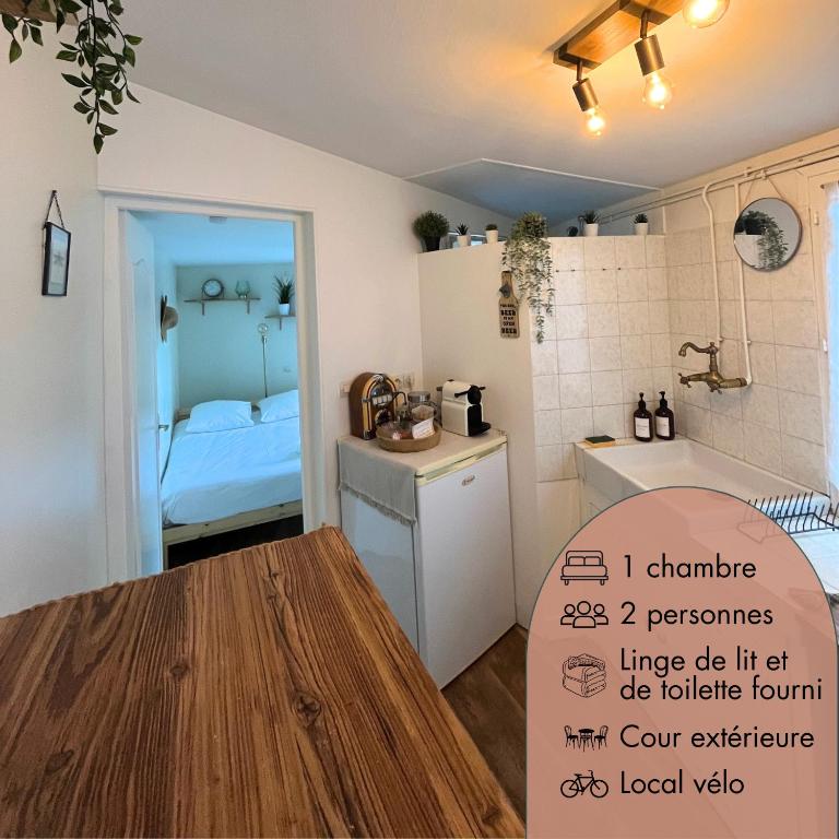 Le petit abri de la Garenne - Séjour cosy à Blois - B&B Blois