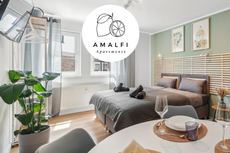 Amalfi A07 - 4 PP - 2 Zi - smart TV - Boxspringbett - B&B Kaiserslautern