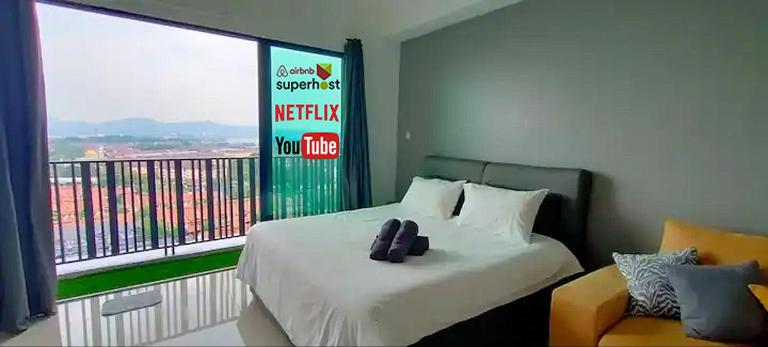 I-SoHo I-City Theme Park, Netflix, Pool, Wifi, Parking - Chambres d'hôtes Shah Alam