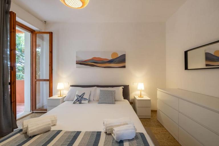 Villa Sant'Andrea 180m to the Sea- Privat Parking-Netflix-Self Check in - Ferienwohnung Quartu Sant'Elena