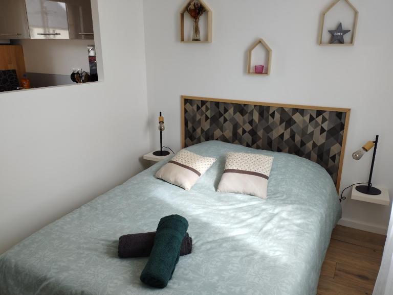 Studio avec jardin classé meublé de tourisme 2 étoiles - B&B Trémuson