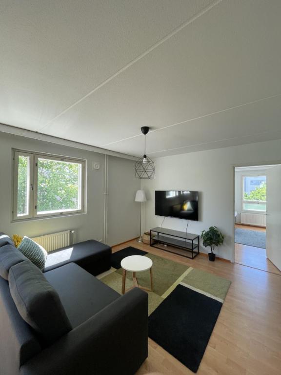 One-bedroom 66m2 apartment with sauna and parking - Ferienwohnung Helsinki