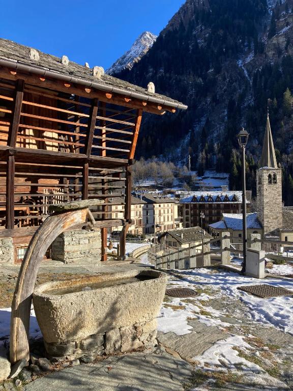 Stilish wooden chalet fully renovated near the lifts - Bed and Breakfast Alagna Valsesia