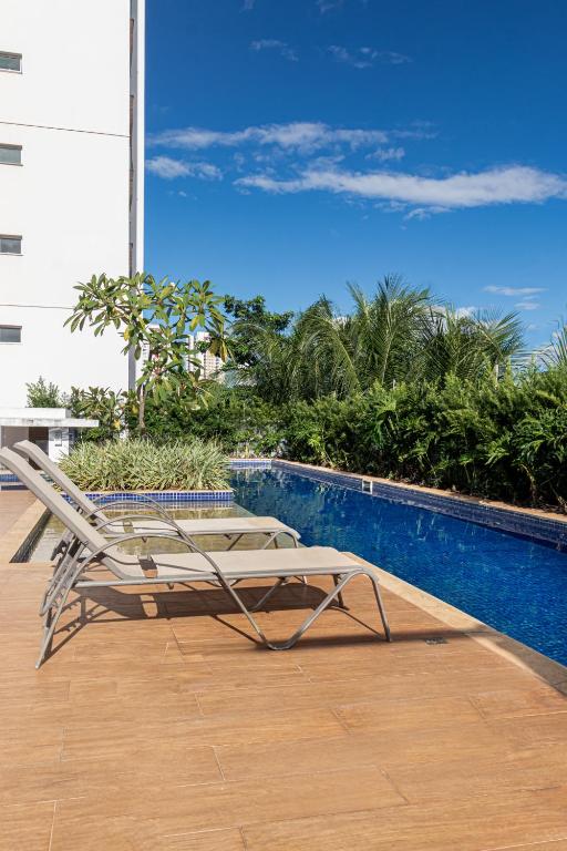 PALMAS EXPERIENCE - APARTAMENTO SUBLIME, vista incrível, em frente ao shopping - B&B Palmas