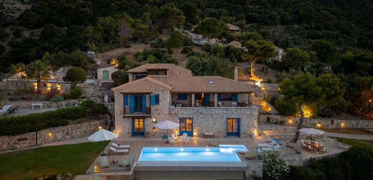 Casa Picimenti Zakynthos Marathias Luxury Ground Floor Villa Swimming Pool - B&B Marathiás
