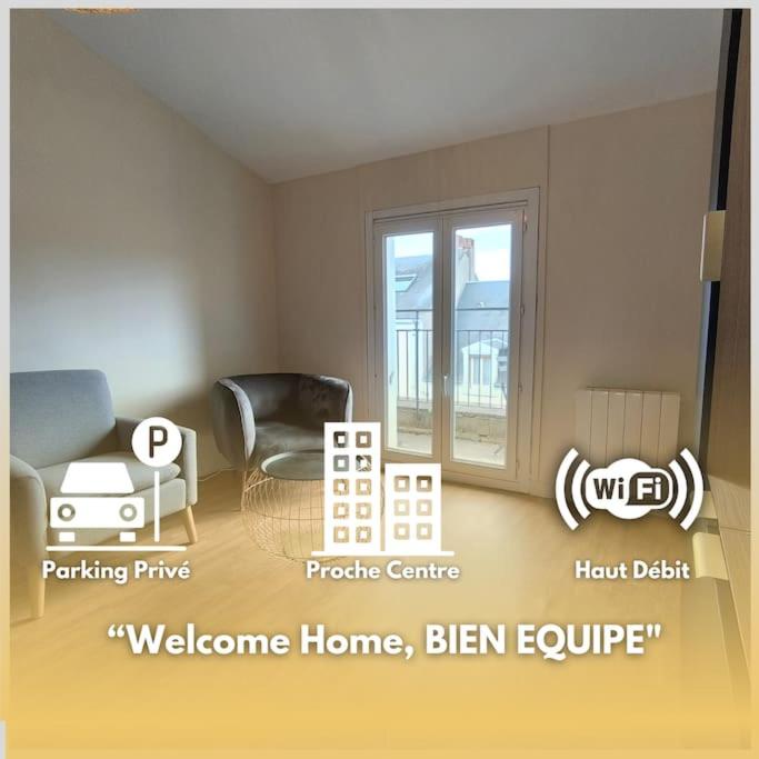 Welcome Home Parking, terrasse - Chambres d'hôtes Châteauroux