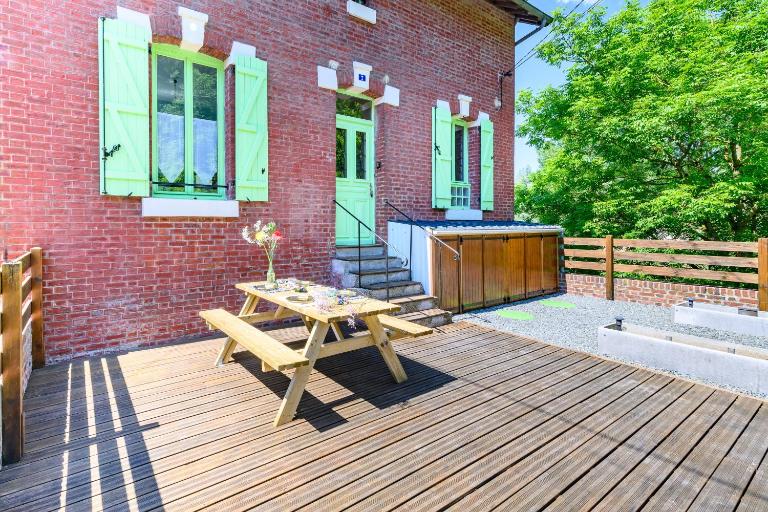 L’Éclusière - Charmante maison éclusière - Ferienwohnung Guise