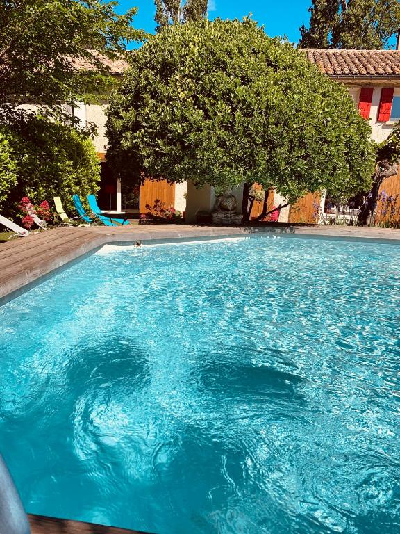 l'Eden de Chris - Maison climatisée au milieu des vignes - B&B Loriol-du-Comtat