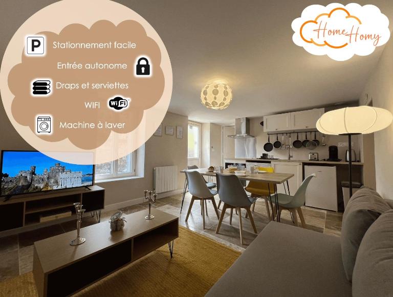 Le Troglodyte - Home Homy - B&B Montluçon