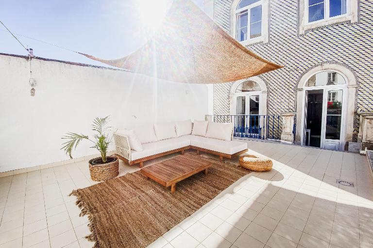 Pateo do Mercado - 5 Quartos no Centro Histórico com Terraço - Ferienwohnung Santarém