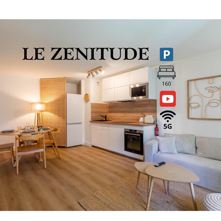 Zenitude-T3-Terrasse-Parking - B&B Agen