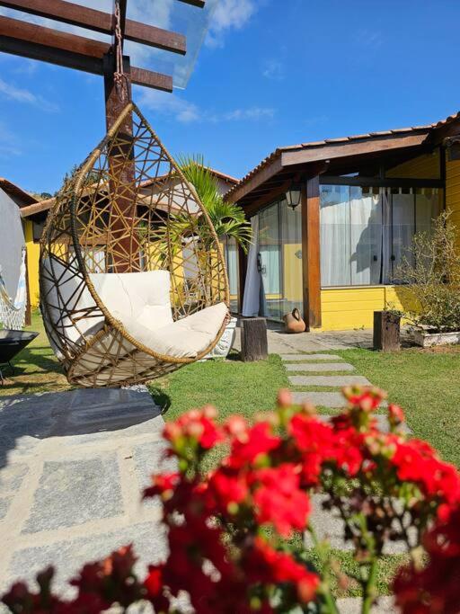 CASA AMARELA RECANTO Mesmo bairro da pizzeria Borgo Del Vino - Ferienwohnung Areal