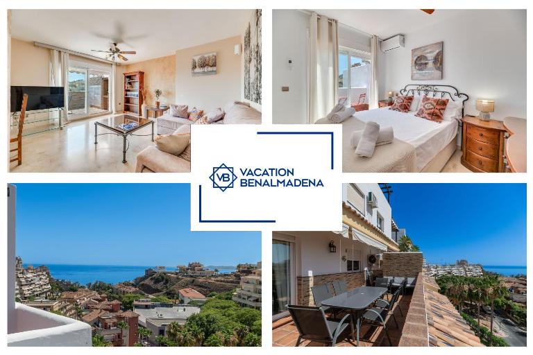 VB Quilla 3BR Duplex w Sea Views - B&B Benalmádena