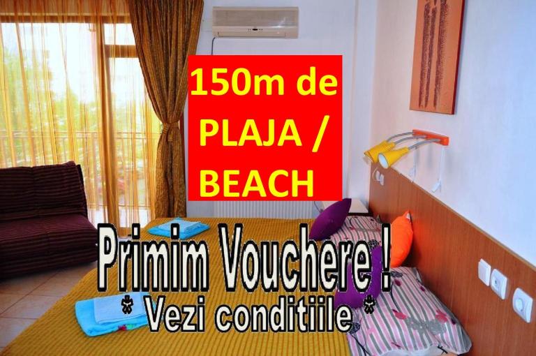 Garsoniere Victor Seaview Aer Conditionat- Bucatarie-Primim Carduri Vacanta-Pet Friendly la 3 minute de Plaja Reyna-Zoom Beach - B&B Constanța