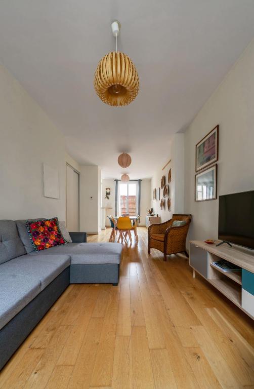Le Thermale - Appartement design, 2 chambres, quartier Thermes - Chambres d'hôtes Vichy